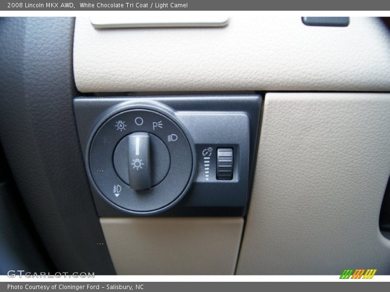 White Chocolate Tri Coat / Light Camel 2008 Lincoln MKX AWD