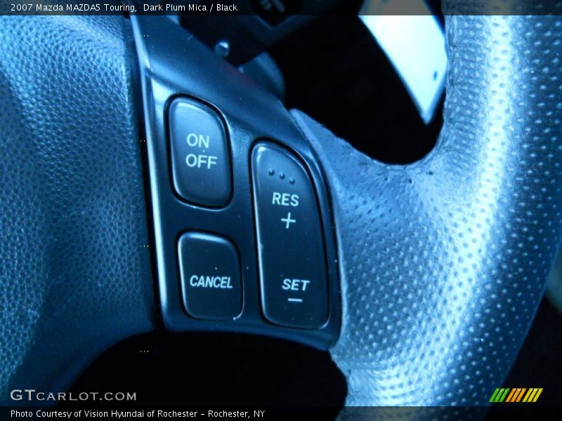 Dark Plum Mica / Black 2007 Mazda MAZDA5 Touring