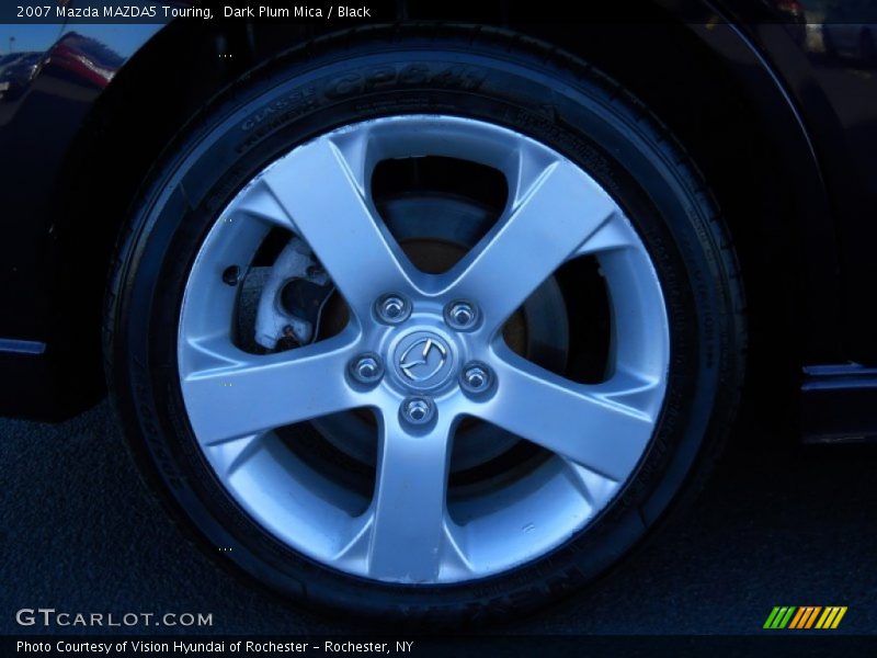 Dark Plum Mica / Black 2007 Mazda MAZDA5 Touring
