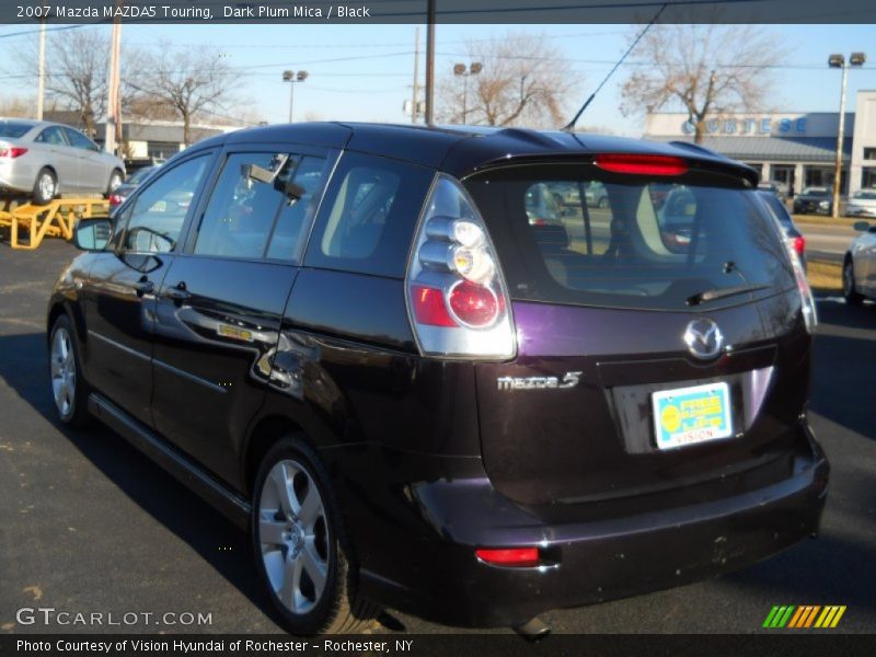 Dark Plum Mica / Black 2007 Mazda MAZDA5 Touring