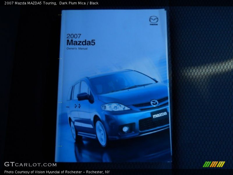 Dark Plum Mica / Black 2007 Mazda MAZDA5 Touring