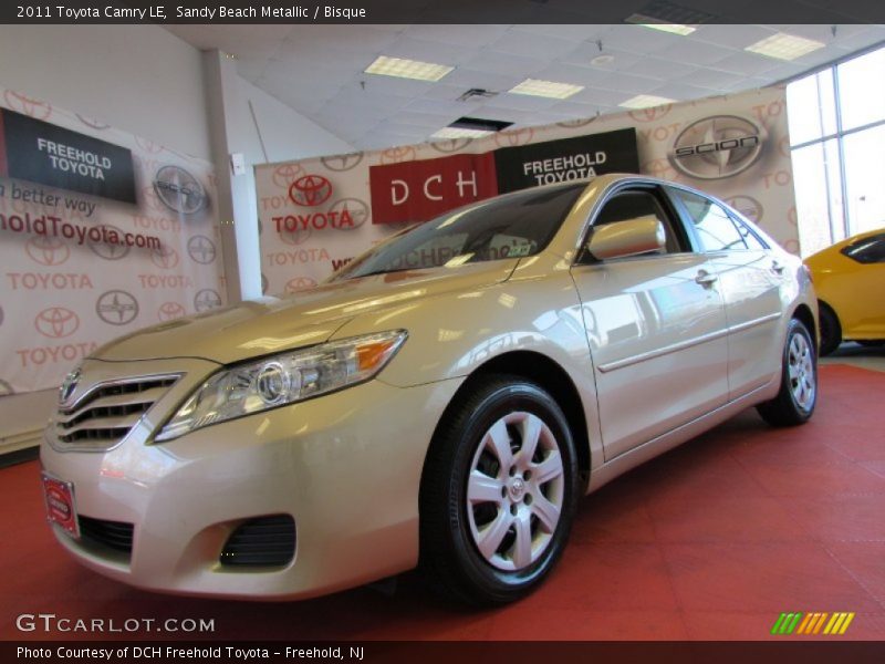 Sandy Beach Metallic / Bisque 2011 Toyota Camry LE