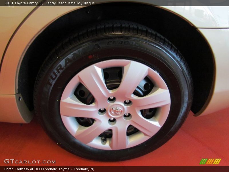 Sandy Beach Metallic / Bisque 2011 Toyota Camry LE