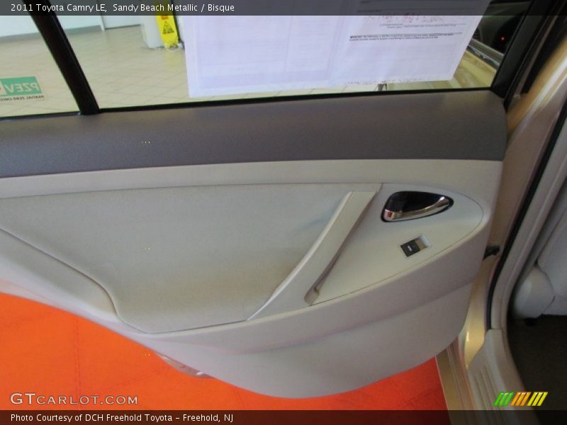 Sandy Beach Metallic / Bisque 2011 Toyota Camry LE