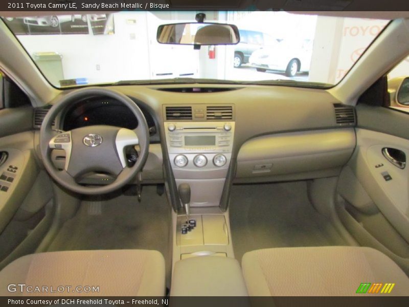 Sandy Beach Metallic / Bisque 2011 Toyota Camry LE