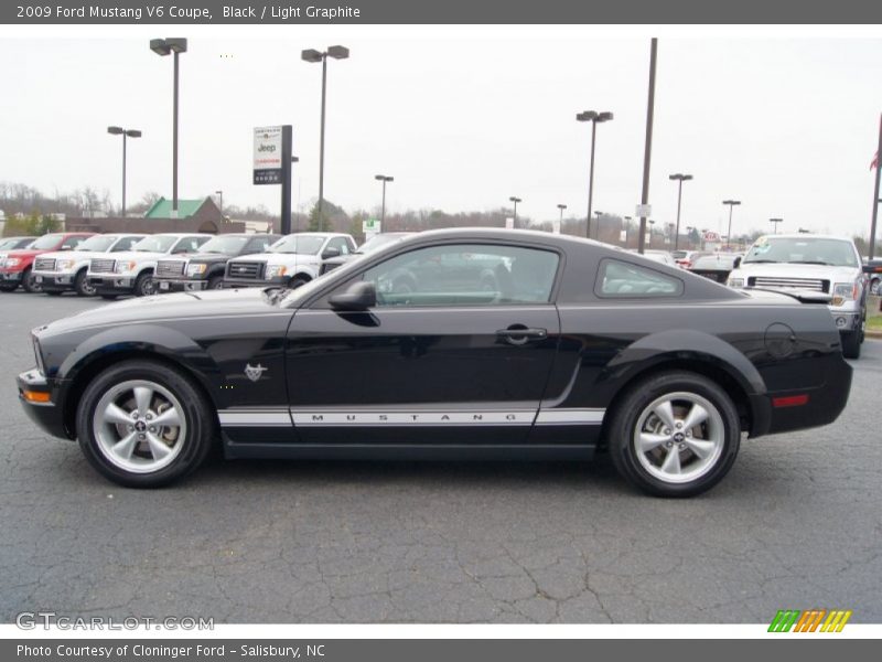  2009 Mustang V6 Coupe Black