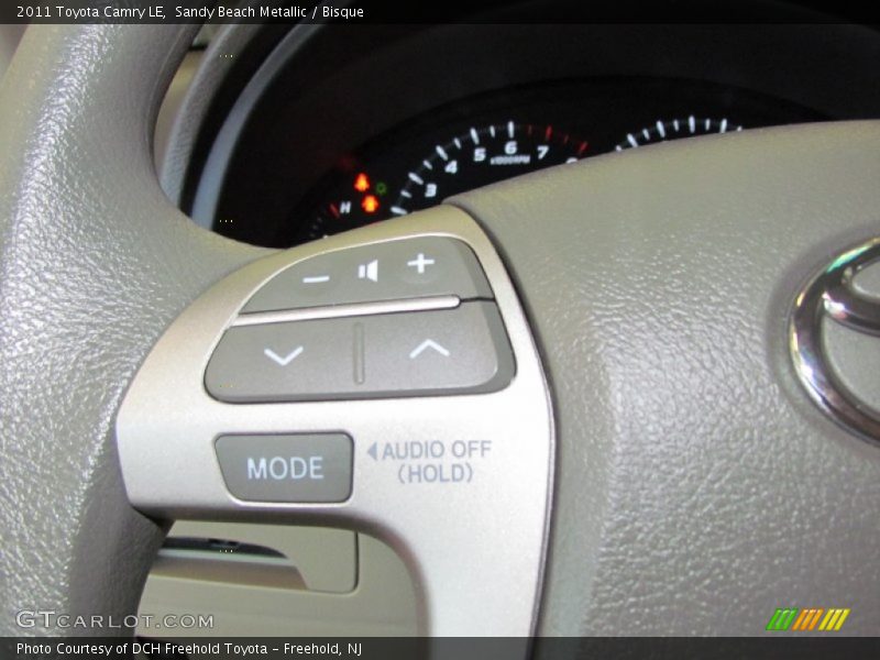 Sandy Beach Metallic / Bisque 2011 Toyota Camry LE