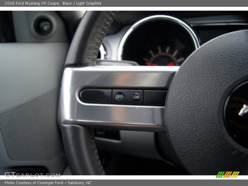 Black / Light Graphite 2009 Ford Mustang V6 Coupe