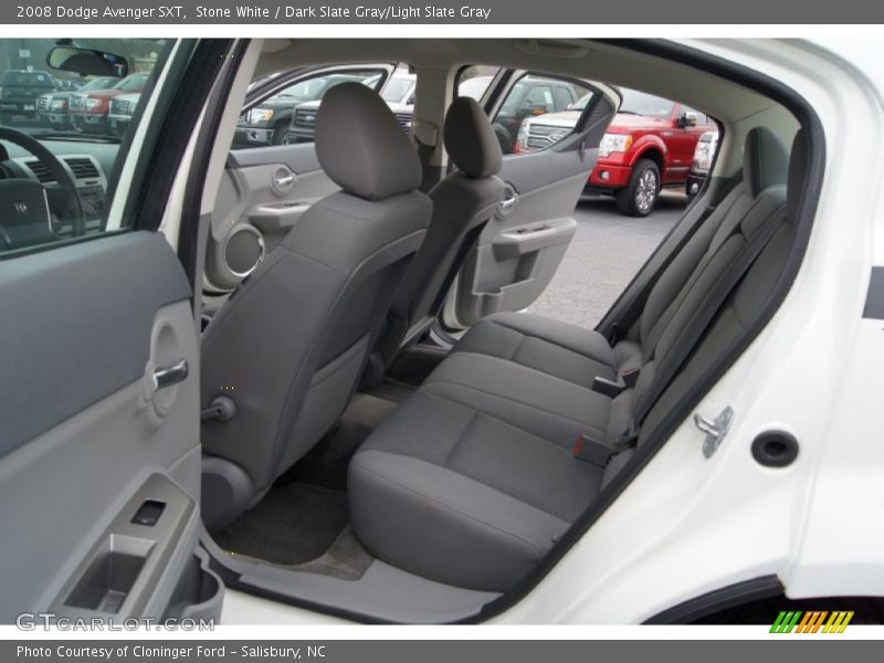 Stone White / Dark Slate Gray/Light Slate Gray 2008 Dodge Avenger SXT