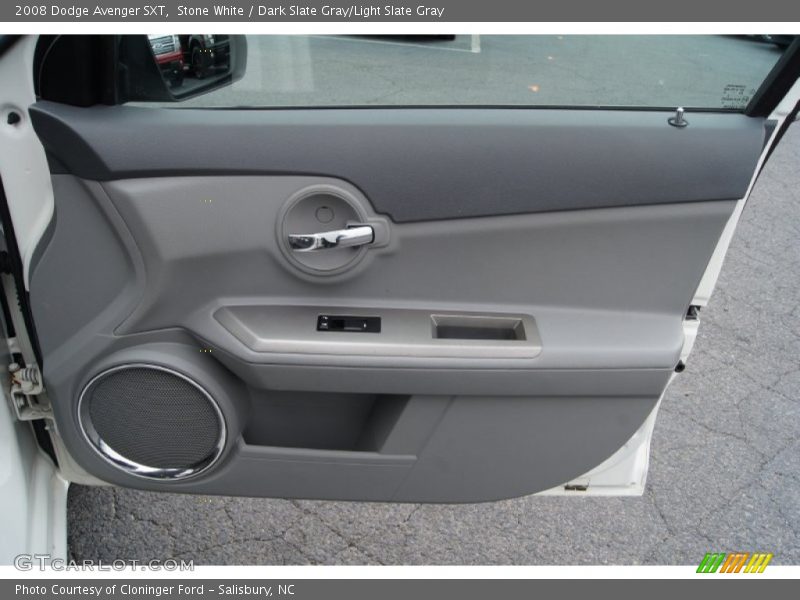 Stone White / Dark Slate Gray/Light Slate Gray 2008 Dodge Avenger SXT