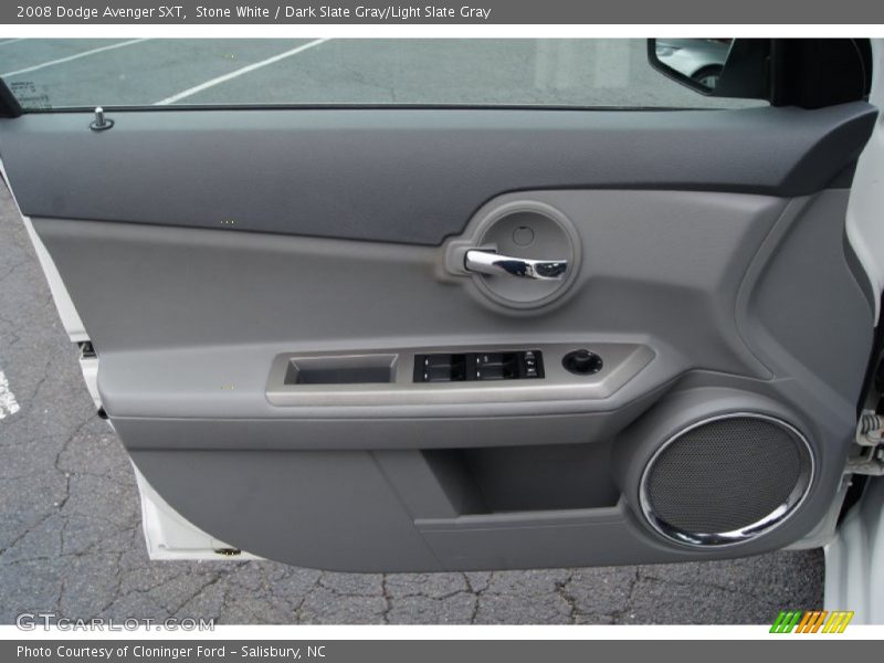 Stone White / Dark Slate Gray/Light Slate Gray 2008 Dodge Avenger SXT