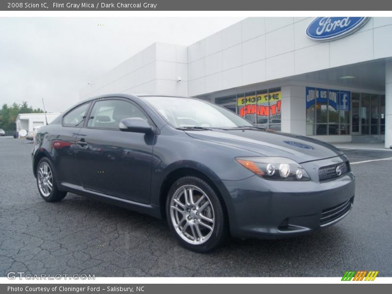 Flint Gray Mica / Dark Charcoal Gray 2008 Scion tC