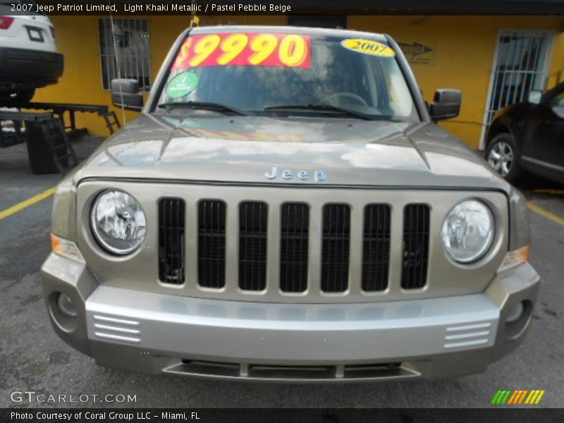 Light Khaki Metallic / Pastel Pebble Beige 2007 Jeep Patriot Limited