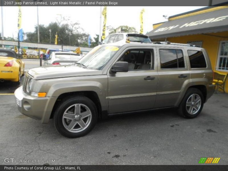 Light Khaki Metallic / Pastel Pebble Beige 2007 Jeep Patriot Limited