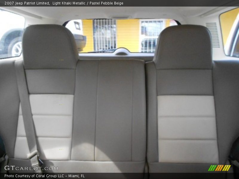 Light Khaki Metallic / Pastel Pebble Beige 2007 Jeep Patriot Limited