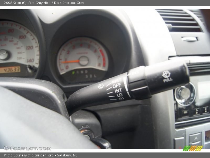 Flint Gray Mica / Dark Charcoal Gray 2008 Scion tC