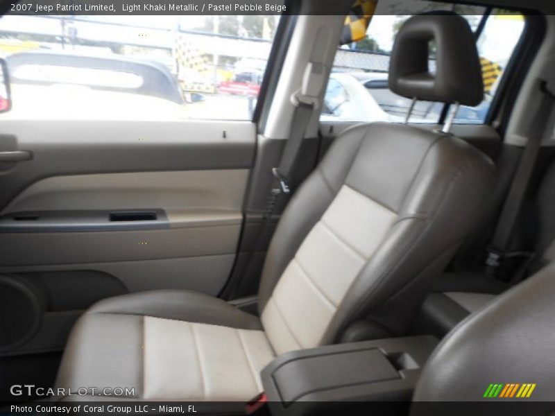 Light Khaki Metallic / Pastel Pebble Beige 2007 Jeep Patriot Limited