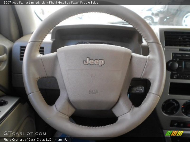 Light Khaki Metallic / Pastel Pebble Beige 2007 Jeep Patriot Limited