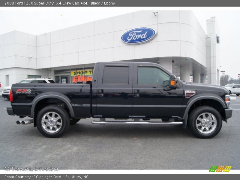  2008 F250 Super Duty FX4 Crew Cab 4x4 Black