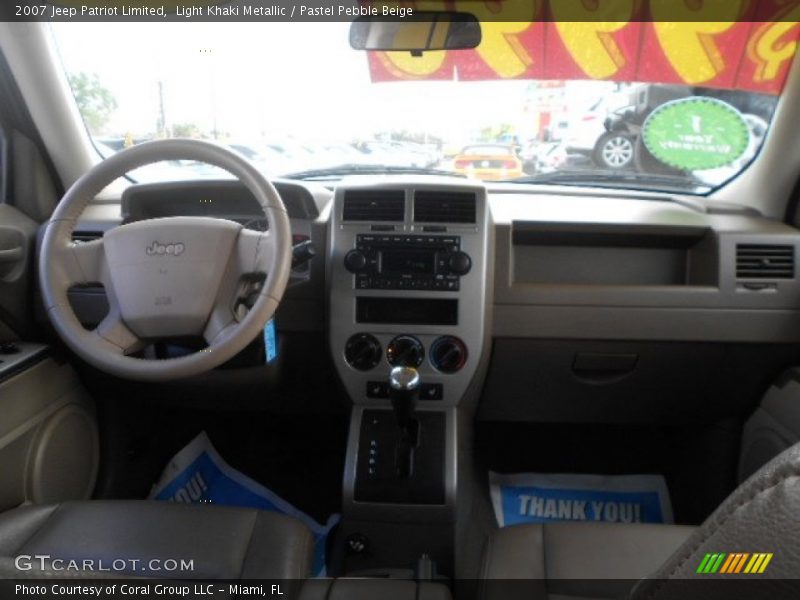 Light Khaki Metallic / Pastel Pebble Beige 2007 Jeep Patriot Limited