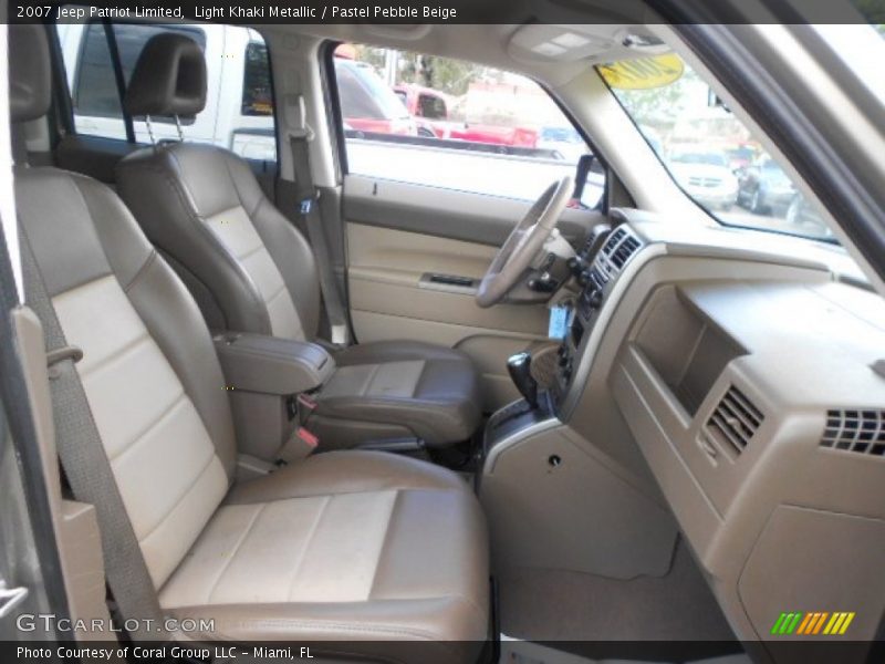 Light Khaki Metallic / Pastel Pebble Beige 2007 Jeep Patriot Limited