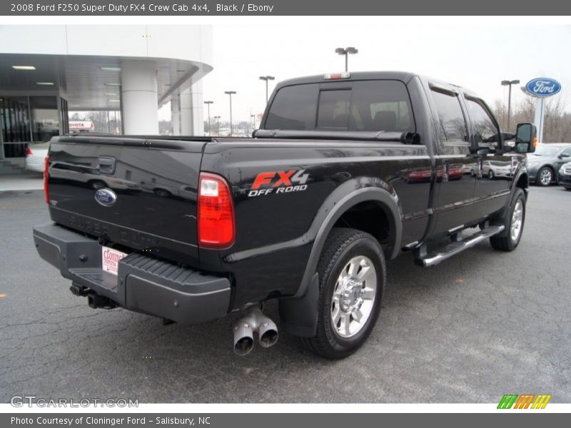  2008 F250 Super Duty FX4 Crew Cab 4x4 Black