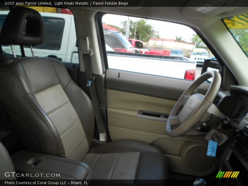 Light Khaki Metallic / Pastel Pebble Beige 2007 Jeep Patriot Limited