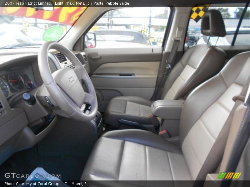 Light Khaki Metallic / Pastel Pebble Beige 2007 Jeep Patriot Limited