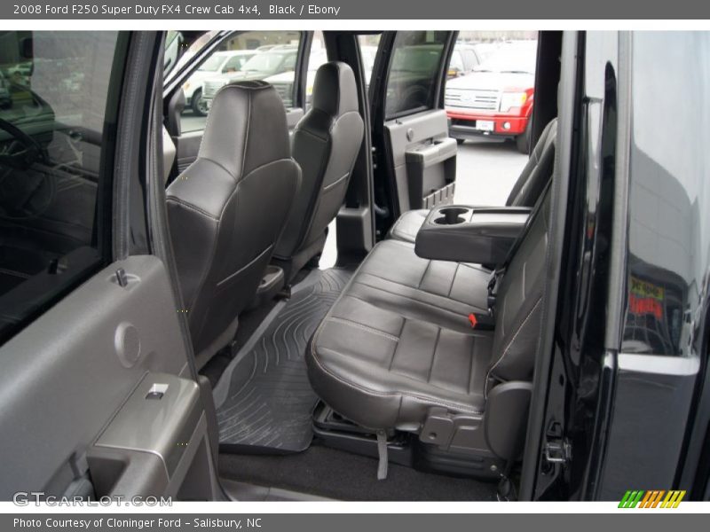  2008 F250 Super Duty FX4 Crew Cab 4x4 Ebony Interior