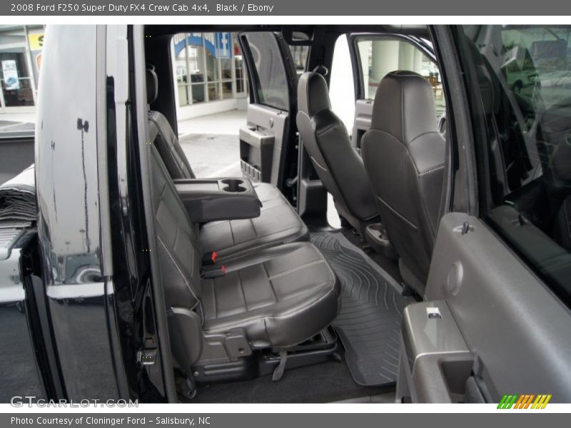 Rear Seat of 2008 F250 Super Duty FX4 Crew Cab 4x4