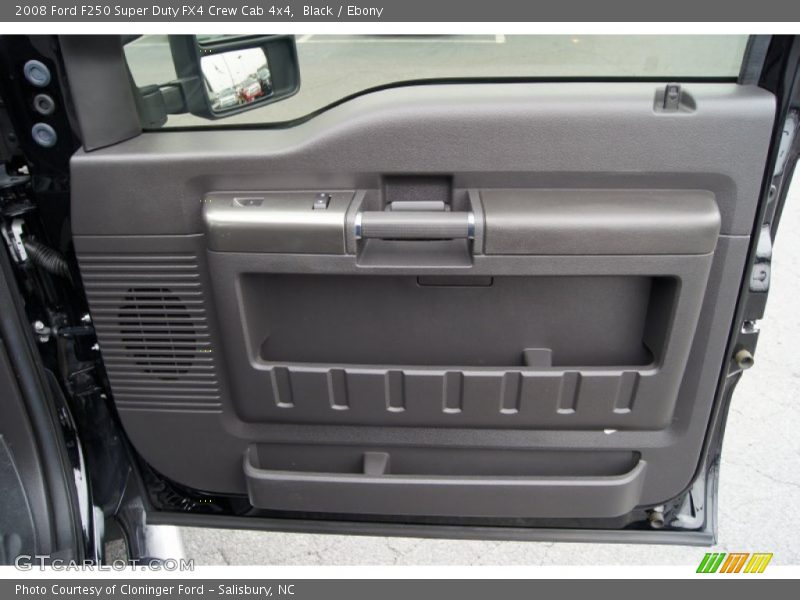 Black / Ebony 2008 Ford F250 Super Duty FX4 Crew Cab 4x4