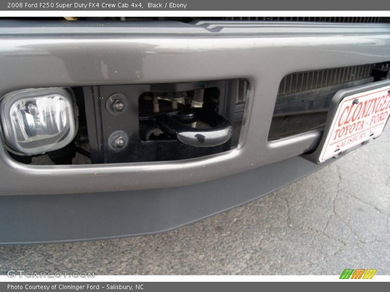 Black / Ebony 2008 Ford F250 Super Duty FX4 Crew Cab 4x4