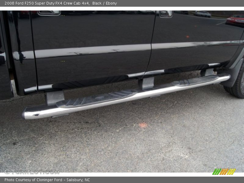 Black / Ebony 2008 Ford F250 Super Duty FX4 Crew Cab 4x4
