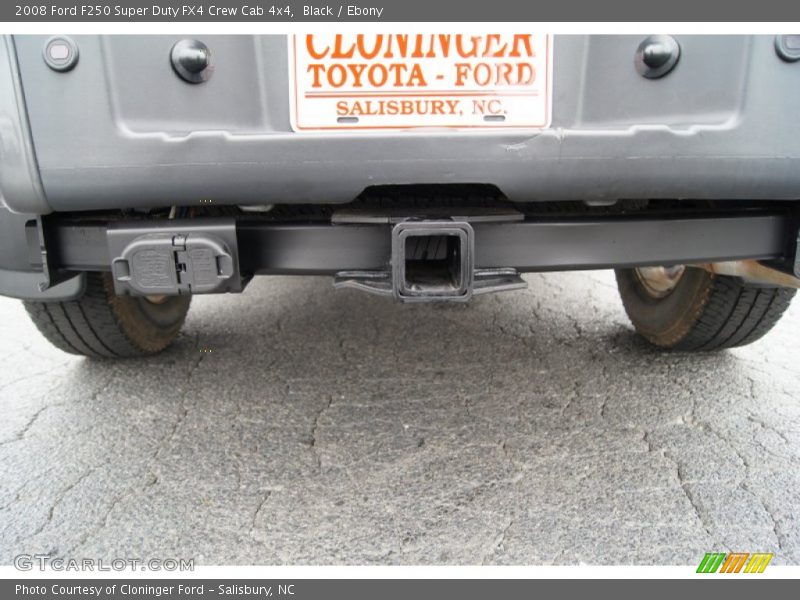 Black / Ebony 2008 Ford F250 Super Duty FX4 Crew Cab 4x4