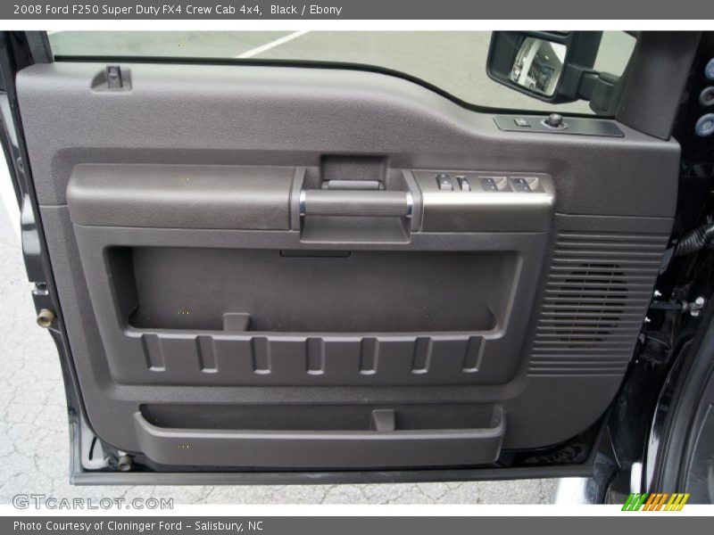 Door Panel of 2008 F250 Super Duty FX4 Crew Cab 4x4