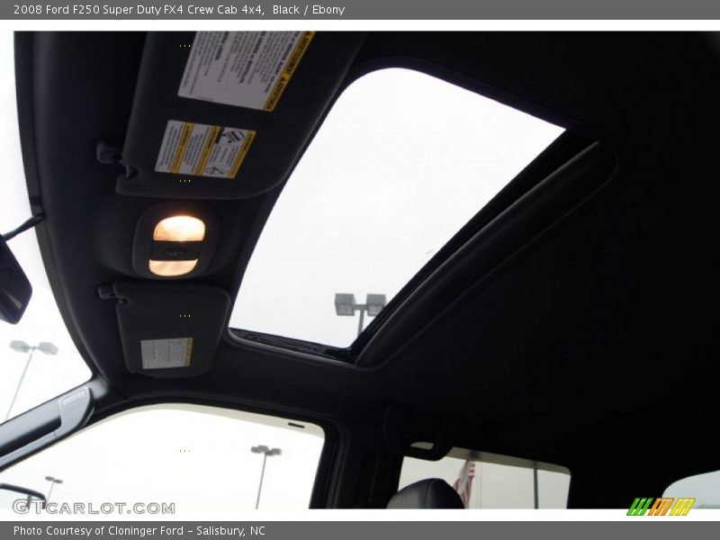 Black / Ebony 2008 Ford F250 Super Duty FX4 Crew Cab 4x4