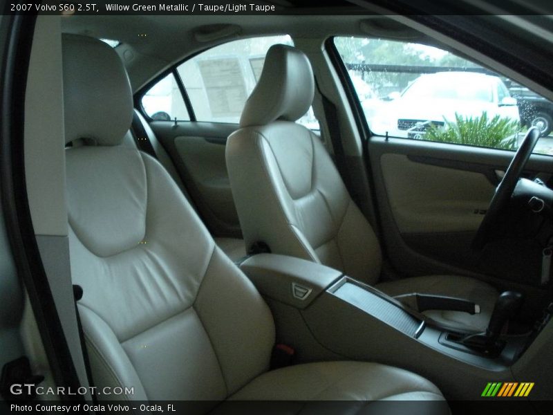 Willow Green Metallic / Taupe/Light Taupe 2007 Volvo S60 2.5T