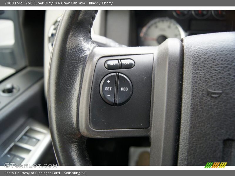 Controls of 2008 F250 Super Duty FX4 Crew Cab 4x4