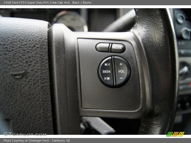 Controls of 2008 F250 Super Duty FX4 Crew Cab 4x4