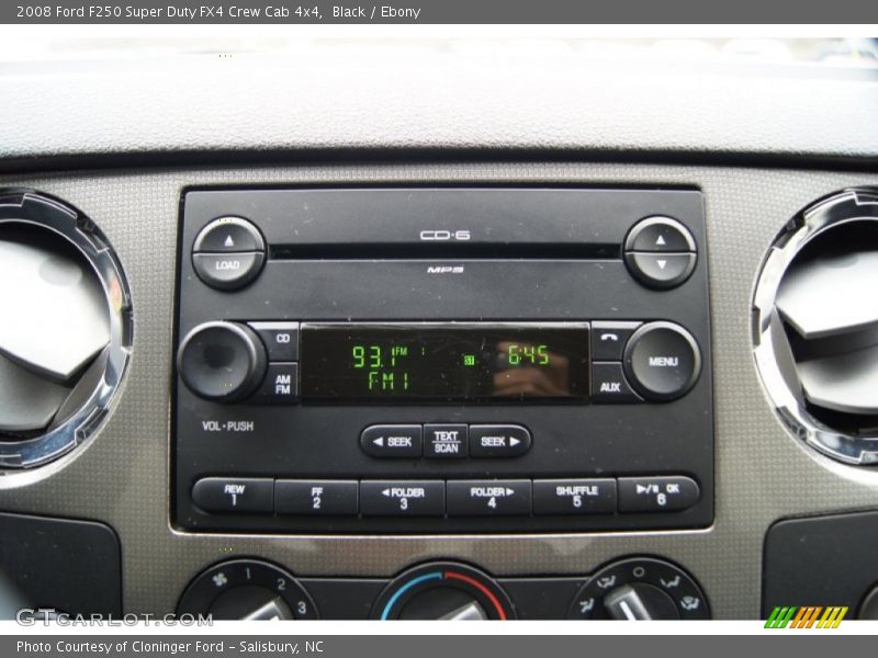 Audio System of 2008 F250 Super Duty FX4 Crew Cab 4x4