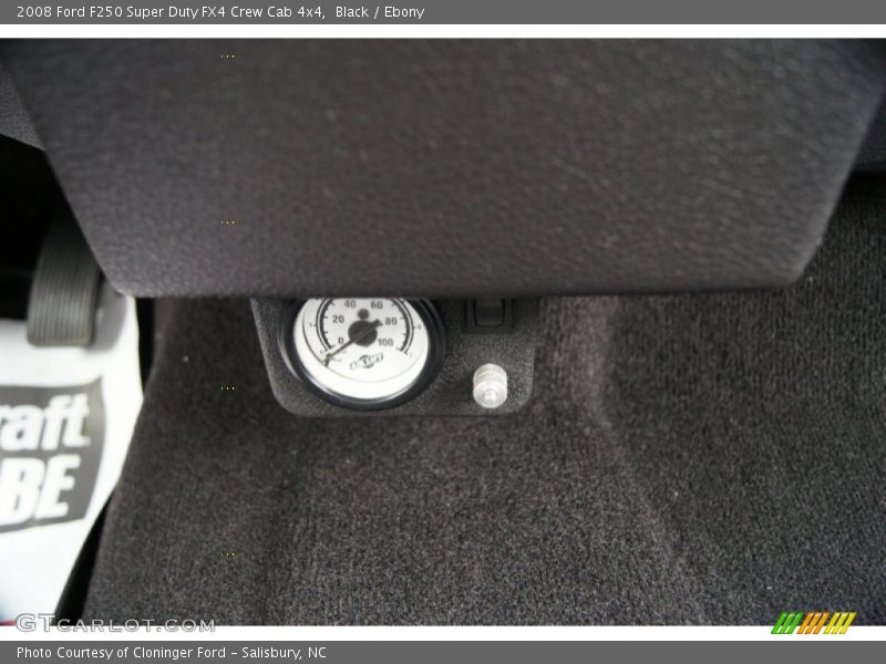 Black / Ebony 2008 Ford F250 Super Duty FX4 Crew Cab 4x4