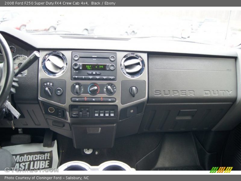 Black / Ebony 2008 Ford F250 Super Duty FX4 Crew Cab 4x4