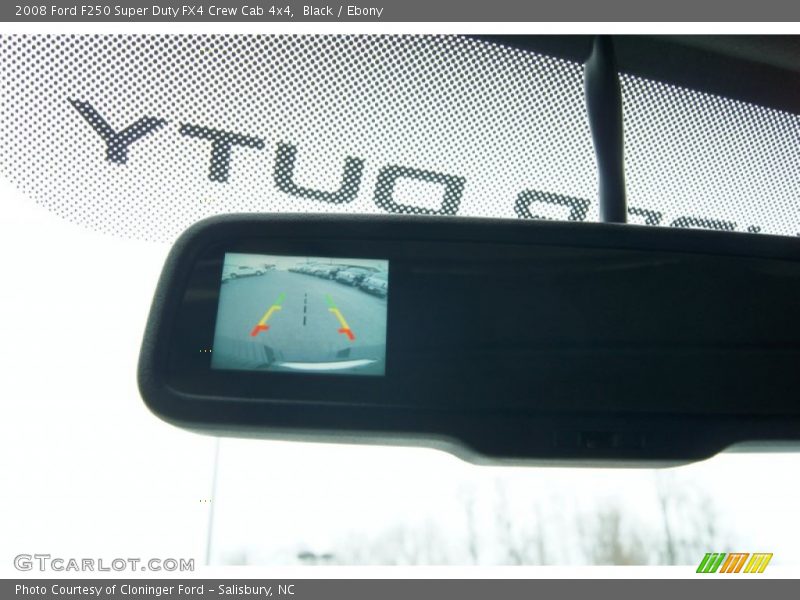 Black / Ebony 2008 Ford F250 Super Duty FX4 Crew Cab 4x4