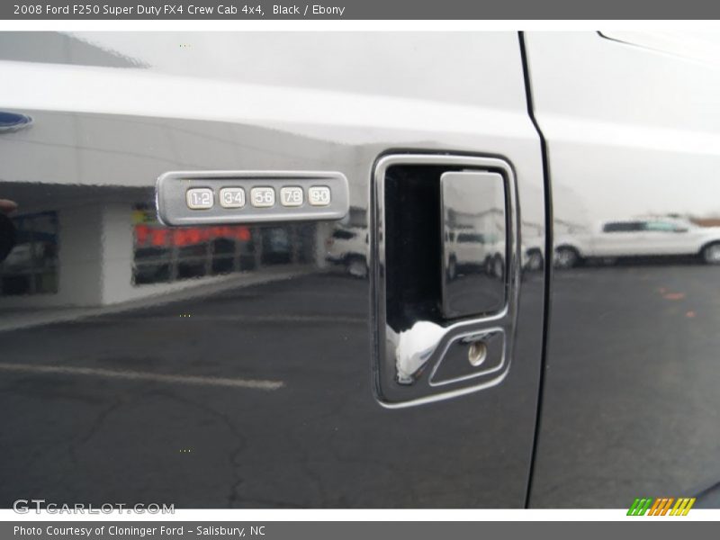 Black / Ebony 2008 Ford F250 Super Duty FX4 Crew Cab 4x4