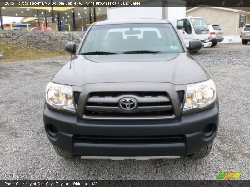 Pyrite Brown Mica / Sand Beige 2009 Toyota Tacoma V6 Double Cab 4x4