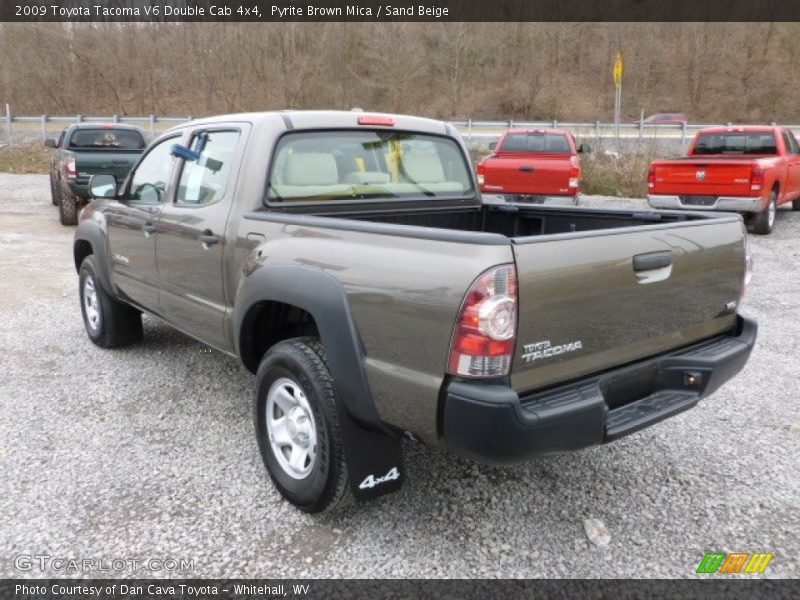 Pyrite Brown Mica / Sand Beige 2009 Toyota Tacoma V6 Double Cab 4x4
