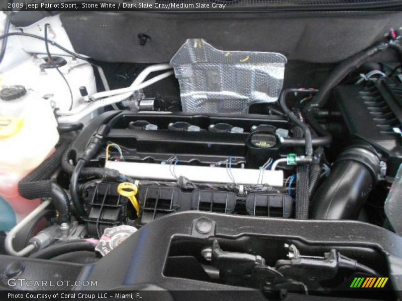 Stone White / Dark Slate Gray/Medium Slate Gray 2009 Jeep Patriot Sport