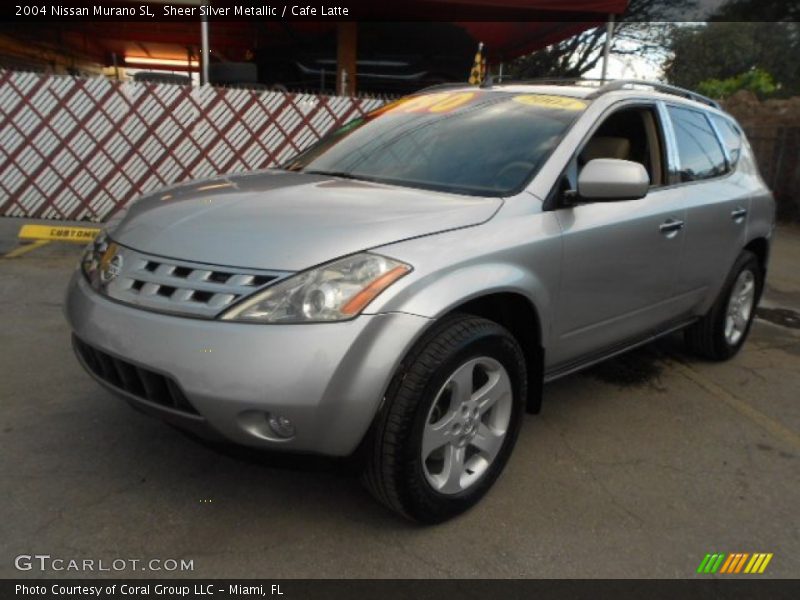 Sheer Silver Metallic / Cafe Latte 2004 Nissan Murano SL