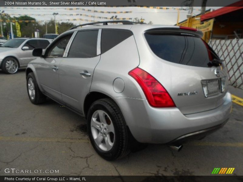 Sheer Silver Metallic / Cafe Latte 2004 Nissan Murano SL
