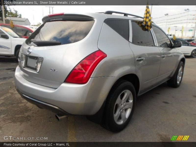 Sheer Silver Metallic / Cafe Latte 2004 Nissan Murano SL